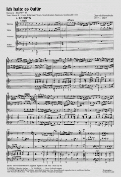 Ich halte es dafür (Dietrich Buxtehude) 