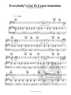 Everybody's Got To Learn Sometime von James Warren 