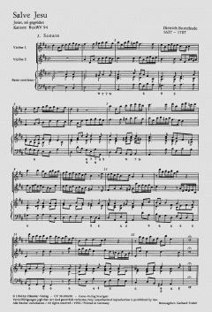 Salve Jesu, patris gnate unigenite (Dietrich Buxtehude) 