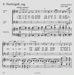 Brahms: Sieben deutsche Volkslieder (Johannes Brahms) 