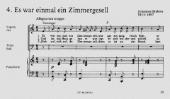 Brahms: Sieben deutsche Volkslieder (Johannes Brahms) 