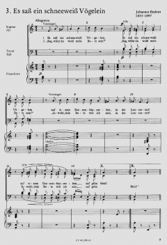 Brahms: Sieben deutsche Volkslieder (Johannes Brahms) 