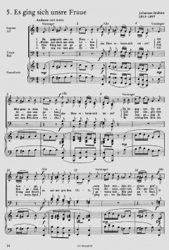 Brahms: Sieben deutsche Volkslieder (Johannes Brahms) 