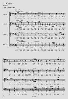 Drei Gesänge op. 42 (Johannes Brahms) 