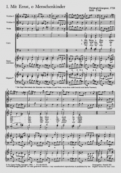 Weihnachtschoräle (Christoph Graupner) 