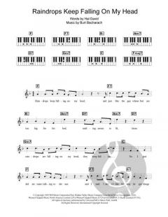 Raindrops Keep Falling On My Head von Burt Bacharach 