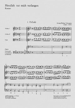 Herzlich tut mich verlangen (Georg Philipp Telemann) 