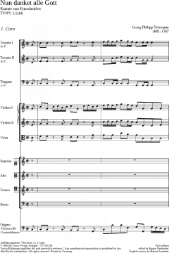 Nun danket alle Gott (Georg Philipp Telemann) 
