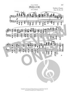 Prelude In C Minor, Op. 28, No. 20 von Frédéric Chopin 