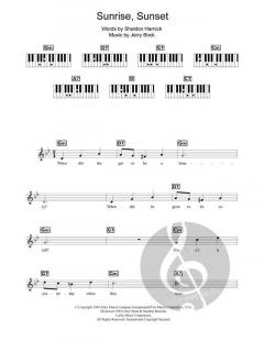 Sunrise, Sunset von Jerry Bock 