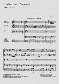 Laudate pueri Dominum (Georg Philipp Telemann) 