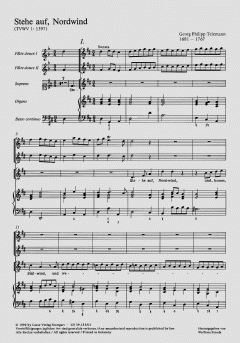 Stehe auf, Nordwind (Georg Philipp Telemann) 
