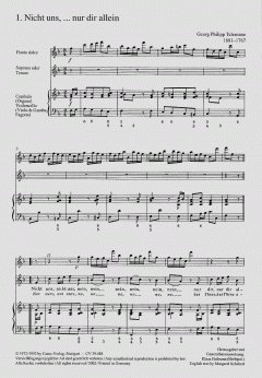 6 Arien aus dem Harmonischen Gottesdienst (Georg Philipp Telemann) 