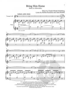 Bring Him Home von Claude-Michel Schönberg 