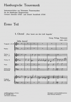 Hamburgische Trauermusik (Georg Philipp Telemann) 