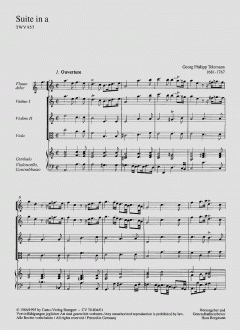 Suite in a-Moll (Georg Philipp Telemann) 