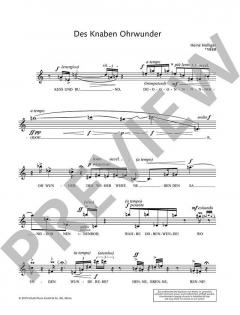 Des Knaben Ohrwunder von Heinz Holliger 