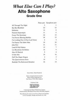 What Else Can I Play? Alto Saxophone Grade 1 im Alle Noten Shop kaufen