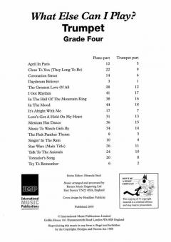 What Else Can I Play? Trumpet Grade 4 im Alle Noten Shop kaufen