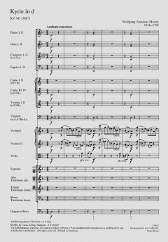 Kyrie in d-Moll KV341 (W.A. Mozart) 