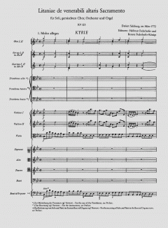 Litaniae de venerabili altaris Sacramento (W.A. Mozart) 