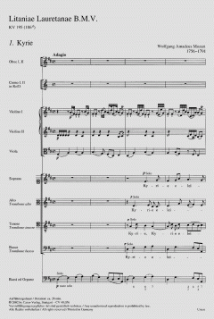 Litaniae Lauretanae B.M.V. in D-Dur KV195 (W.A. Mozart) 