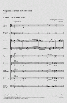 Laudate Dominum in F-Dur (W.A. Mozart) 