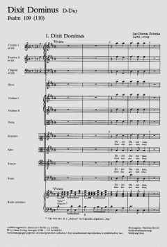 Dixit Dominus ZWV68 (Jan Dismas Zelenka) 
