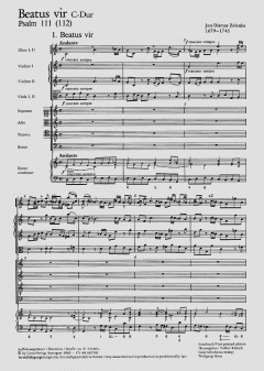 Beatus vir ZWV76 (Jan Dismas Zelenka) 