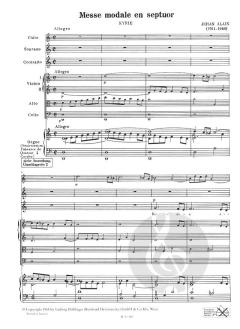 Messe modale en septuor von Jehan Alain 