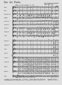 Der 114. Psalm op. 51 (Felix Mendelssohn Bartholdy) 
