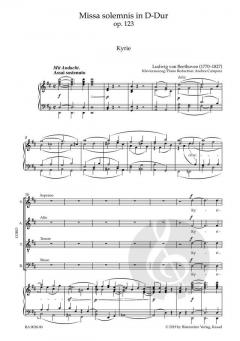 Missa solemnis op. 123 von Ludwig van Beethoven 