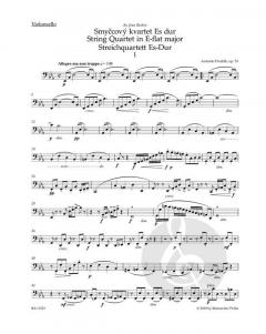 Streichquartett Nr. 10 Es-Dur op. 51 von Antonín Dvořák im Alle Noten Shop kaufen (Stimmensatz)