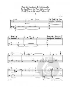 12 Duette für 2 Violoncelli von Jirí Pauer im Alle Noten Shop kaufen
