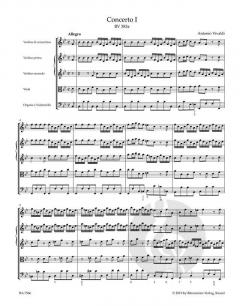 La Stravaganza op. 4 Band 1: Konzerte 1-6 von Antonio Vivaldi 