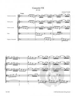 La Stravaganza op. 4 Band 2: Konzerte 7-12 von Antonio Vivaldi 