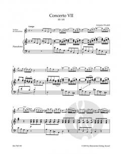 La Stravaganza op. 4 Band 2: Konzerte 7-12 von Antonio Vivaldi 