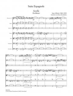 Suite Espagnole von Isaac Albéniz 