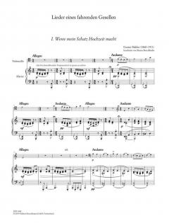 Lieder eines fahrenden Gesellen von Gustav Mahler im Alle Noten Shop kaufen
