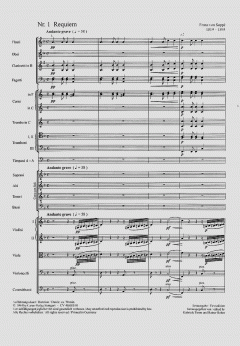 Missa pro defunctis von Franz von Suppe 