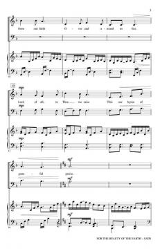 For the Beauty of the Earth von Conrad Kocher 