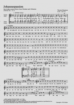 Johannespassion (Thomas Mancinus) 