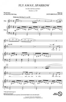 Fly Away, Sparrow von Patti Drennan 
