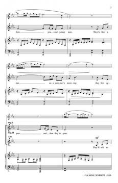 Fly Away, Sparrow von Patti Drennan 