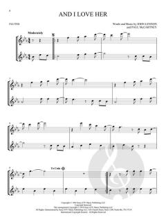 The Beatles for 2 Flutes 