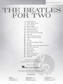 The Beatles for 2 Clarinets 