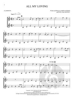 The Beatles for 2 Clarinets 