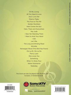 The Beatles for 2 Clarinets 