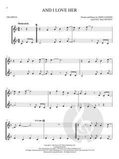 The Beatles for 2 Trumpets im Alle Noten Shop kaufen