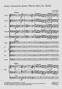 Psalm 2 Quare fremuerunt gentes (Cesar Franck) 